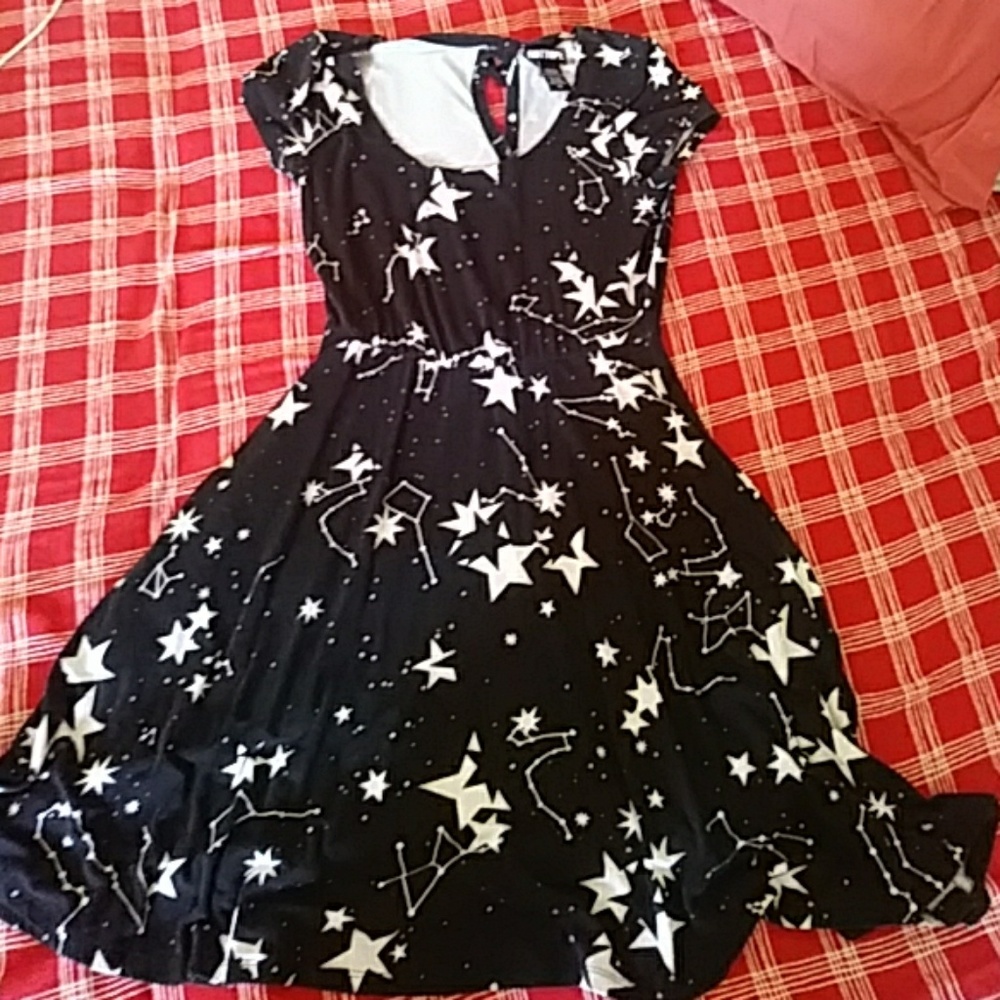 Black Constellation dress